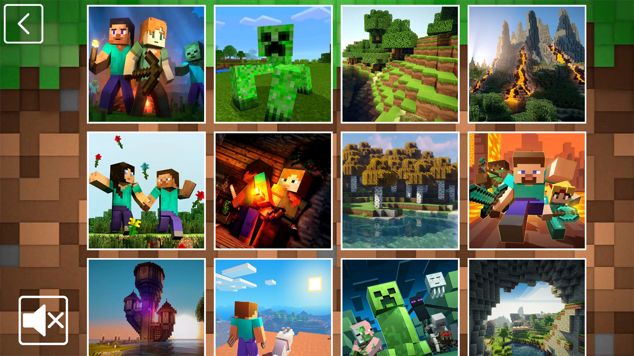 Minecrack Puzzles screenshot