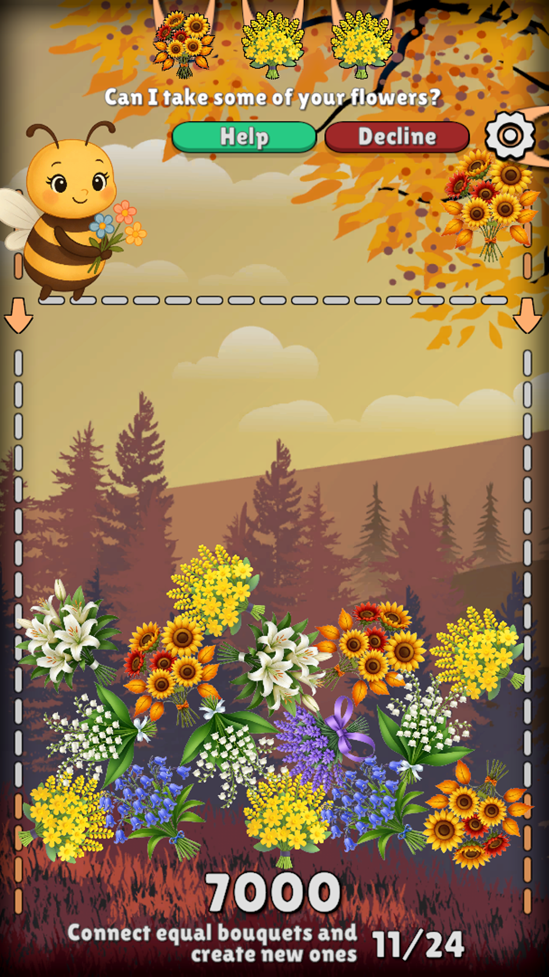 Connect Bouquets - Flower Garden screenshot 6