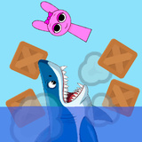 Raft Survival: Sprunki vs Shark!