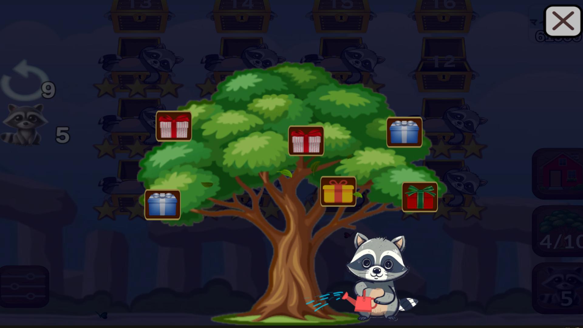 Sweet raccoon Match 3 — screenshot 13