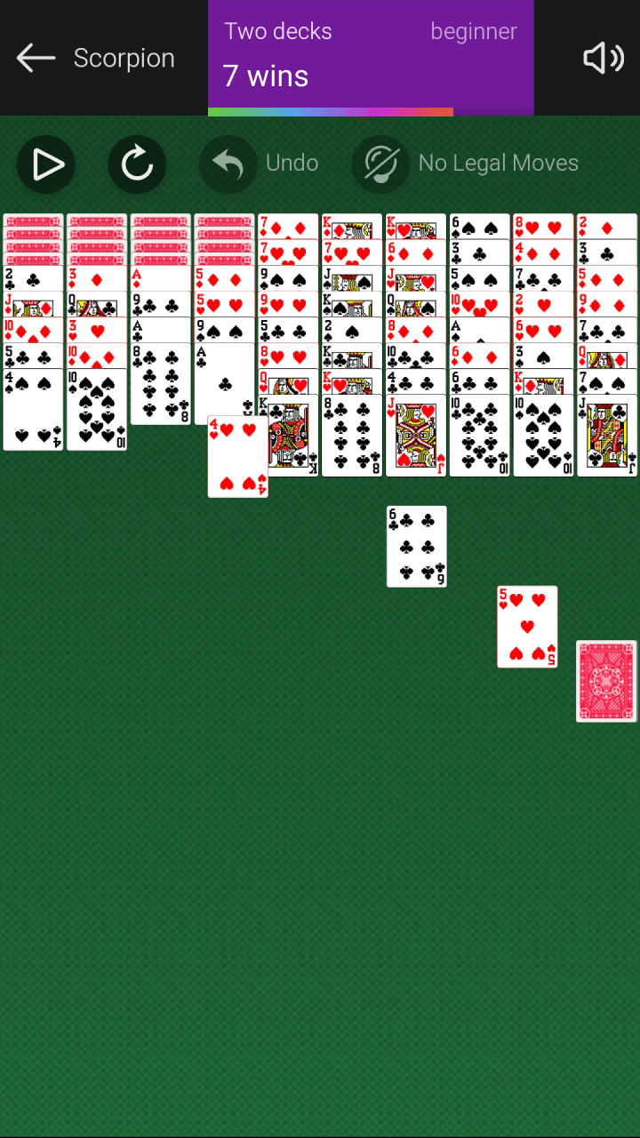 Scorpion Solitaire screenshot 11