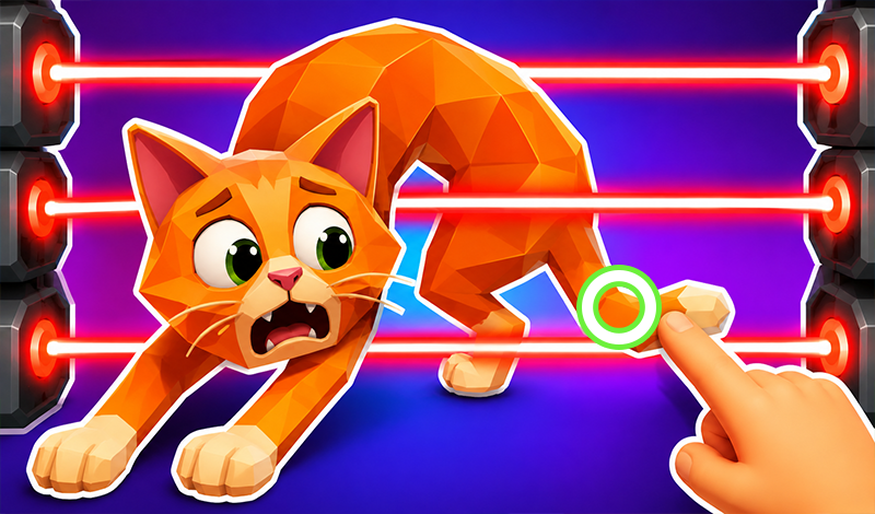 Move your paw! game cover