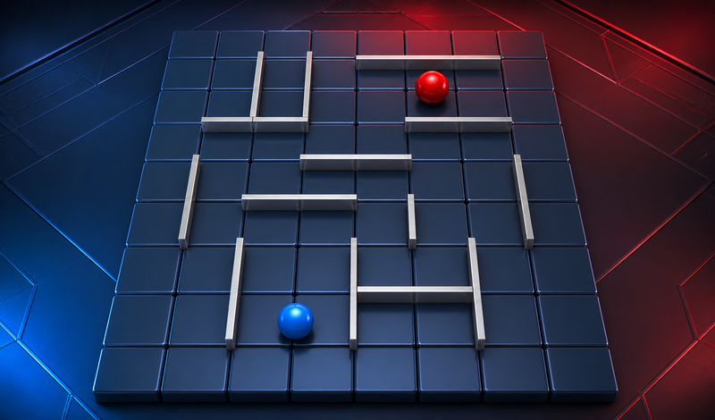 Maze Duel game cover