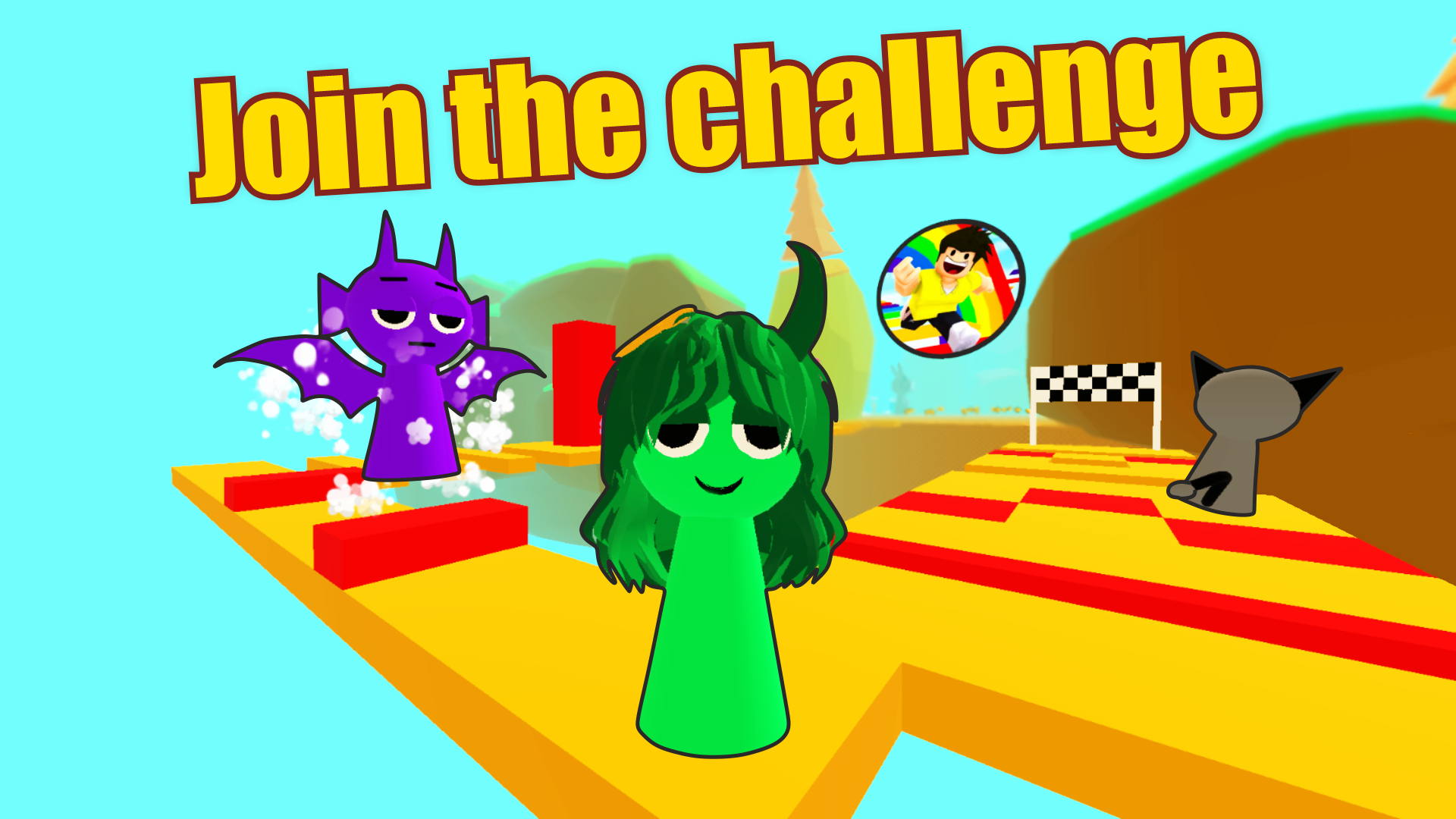 Sprunki Simulator 3D screenshot