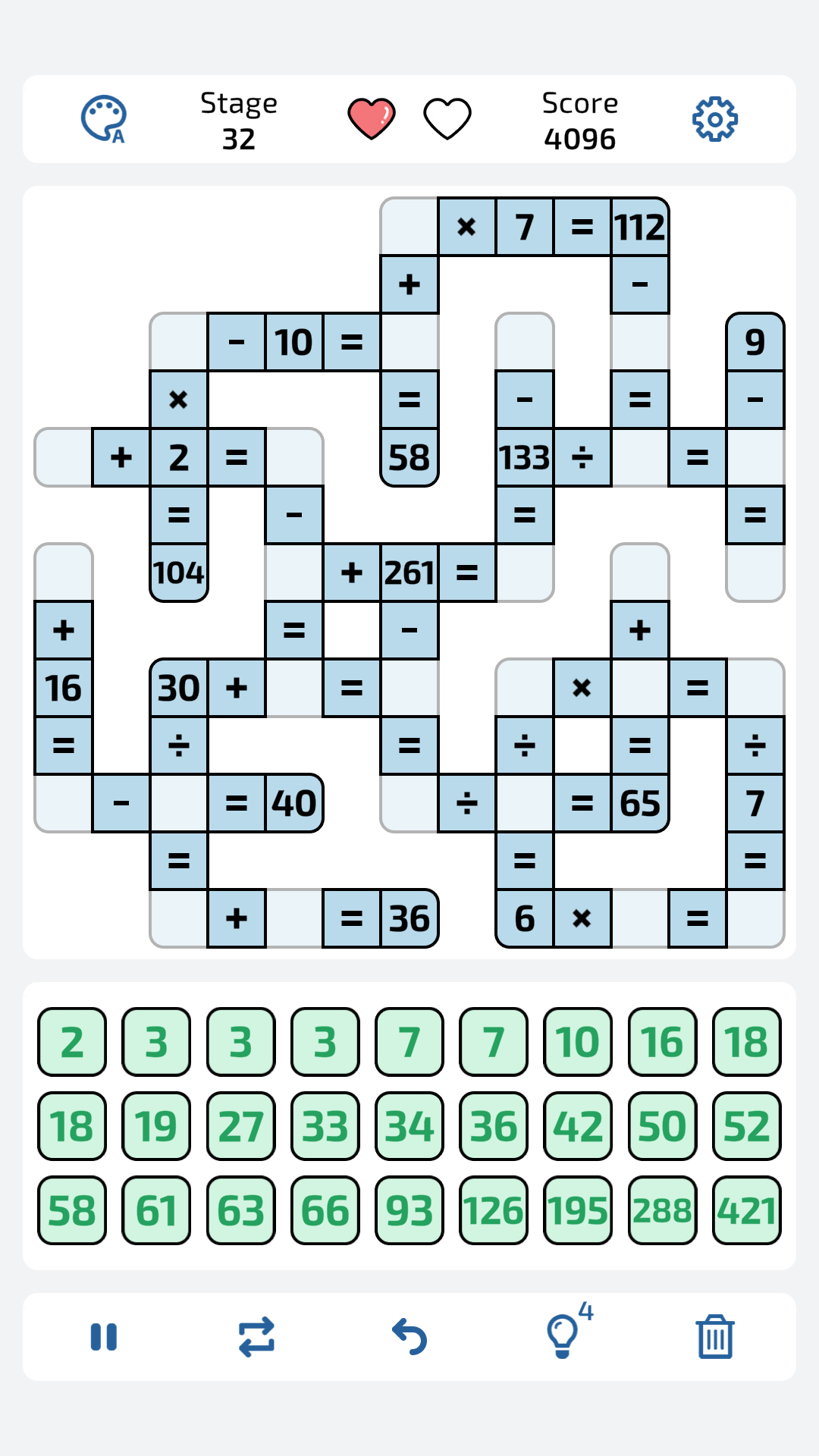 Math Crossword: Improve Your Arithmetic screenshot 6