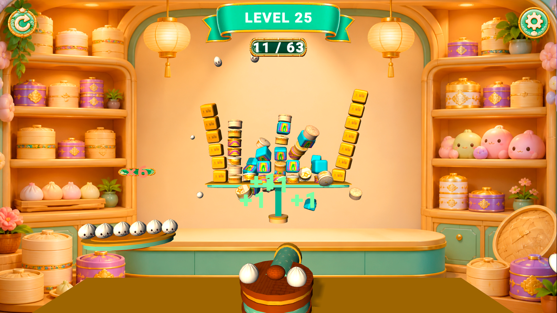 Mystery Dumpling: Cannon Smash — screenshot 6