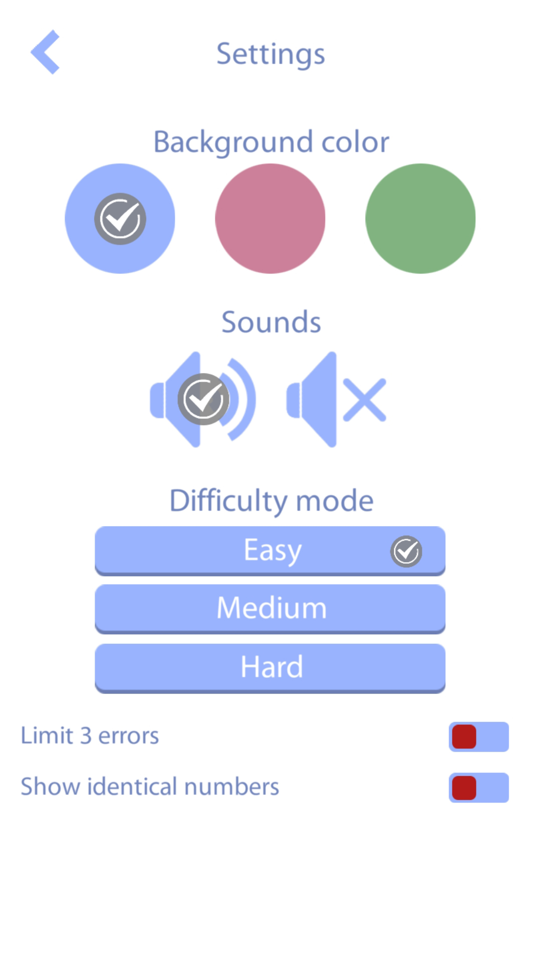 Sudoku in English screenshot 4