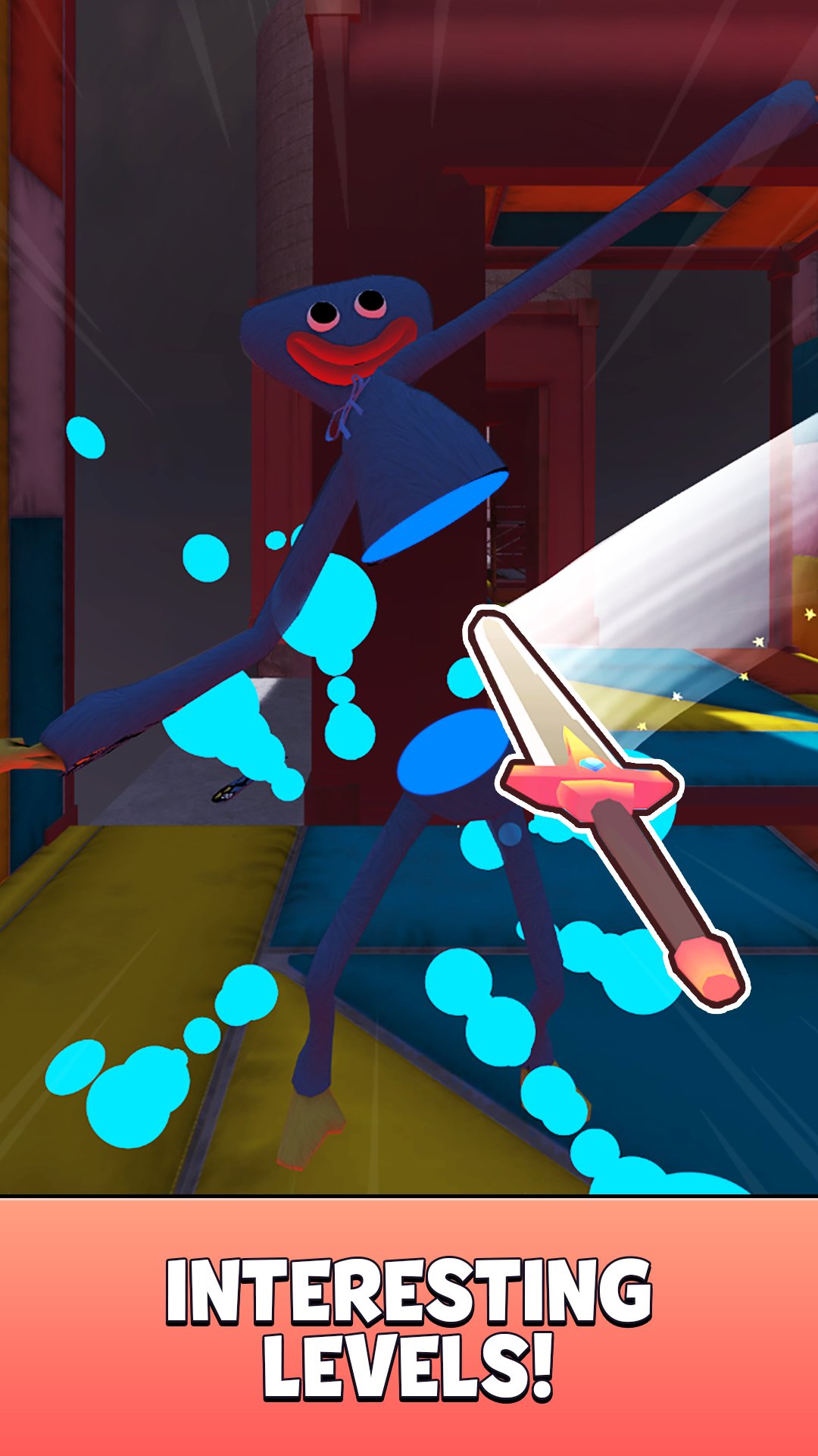 Rooms of Fear! Cut Poppy Monsters with the Sword! screenshot 7