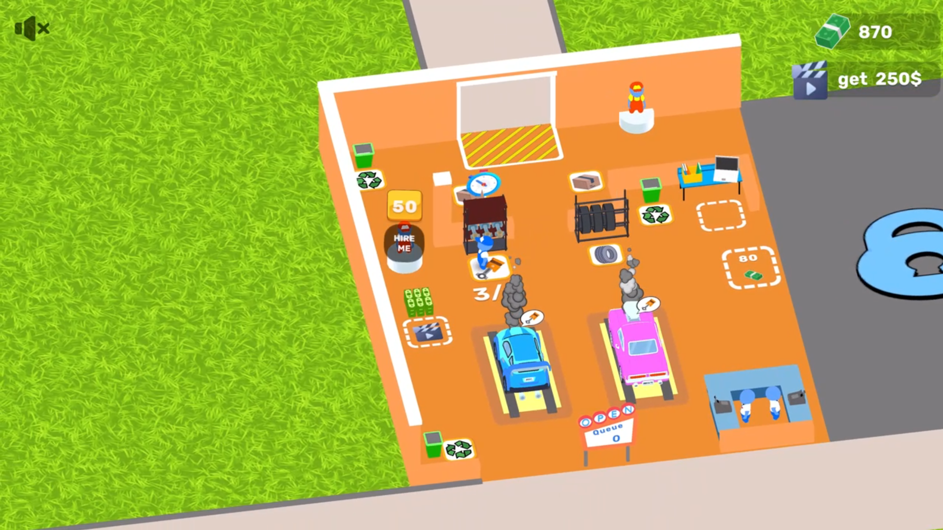 My car service business screenshot