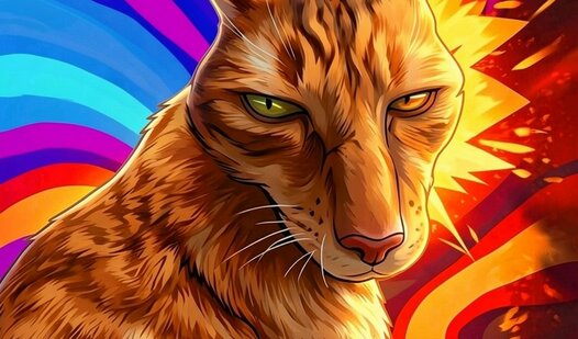 Dont touch cat!
