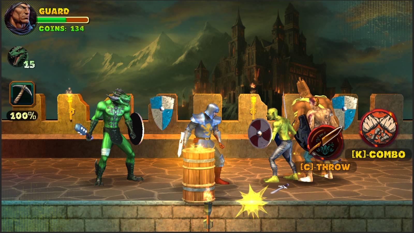 Siege: fighting for wall screenshot