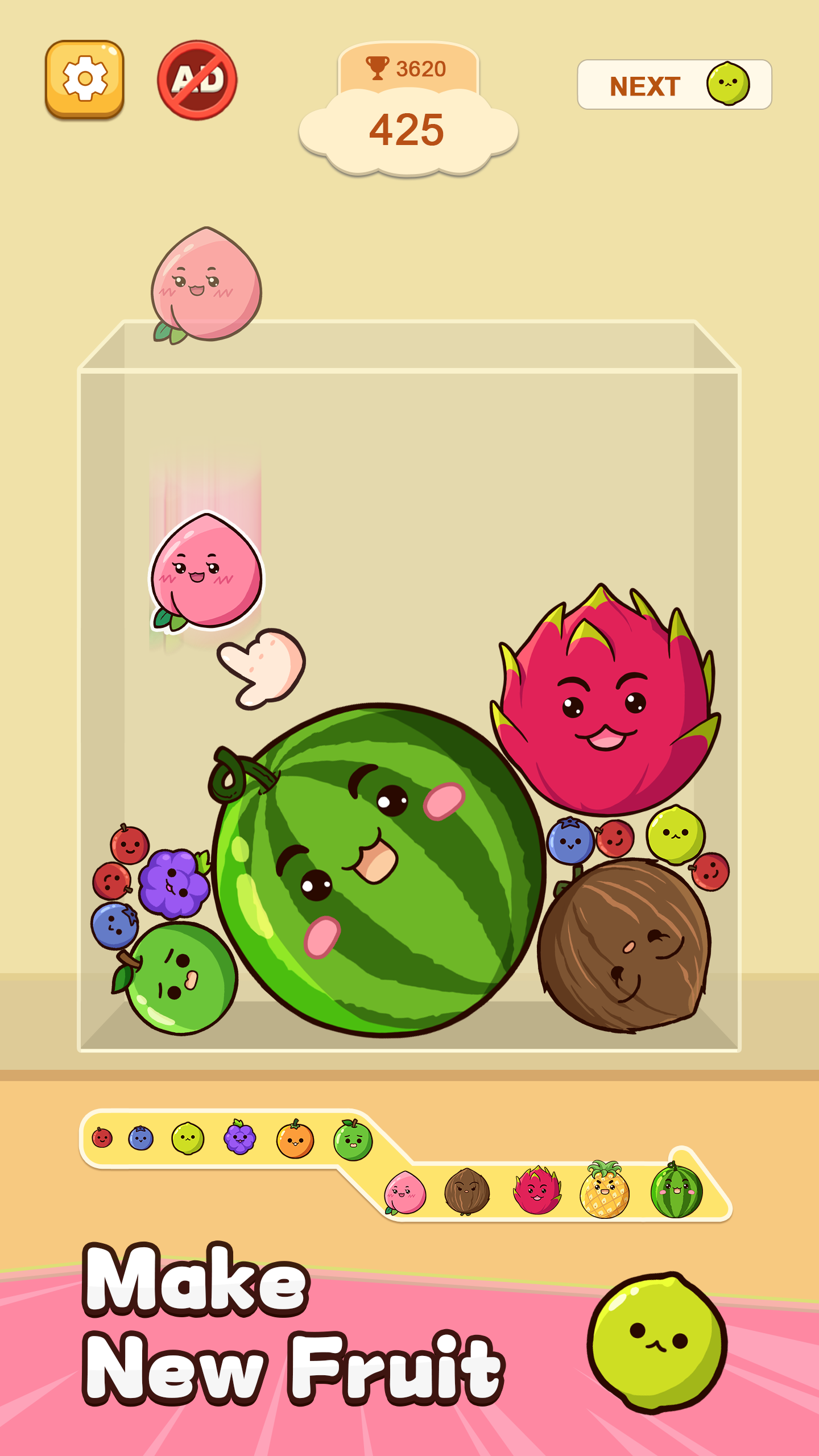 Melon Drop: Merge Master screenshot 7