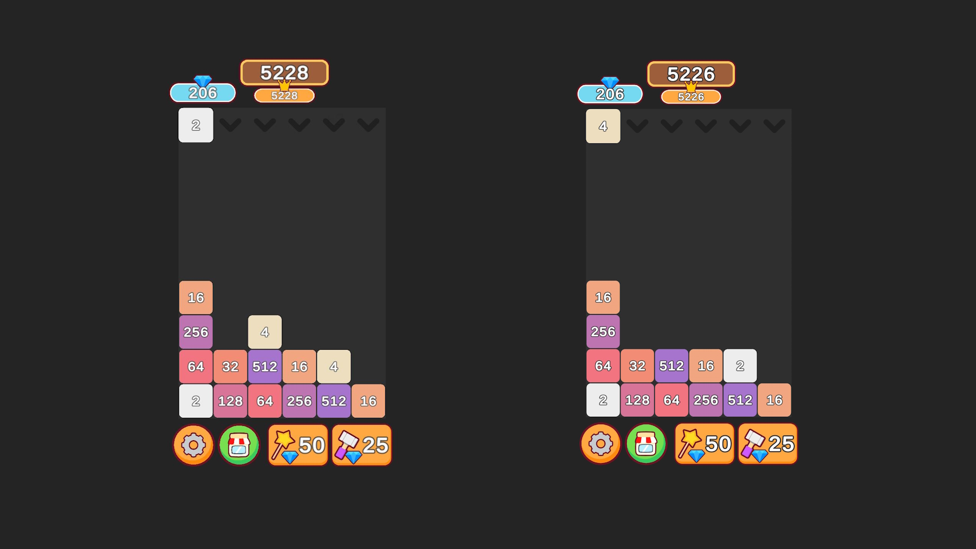 2048 Блоки: Бесконечность — screenshot 1