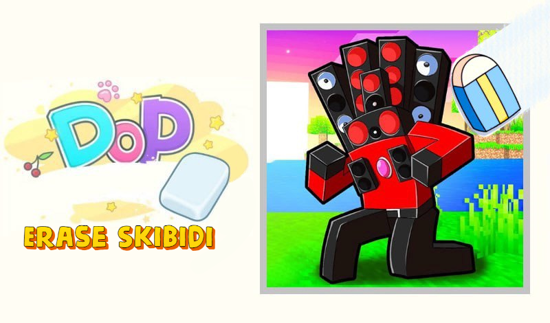DOP: Erase Skibidi game cover