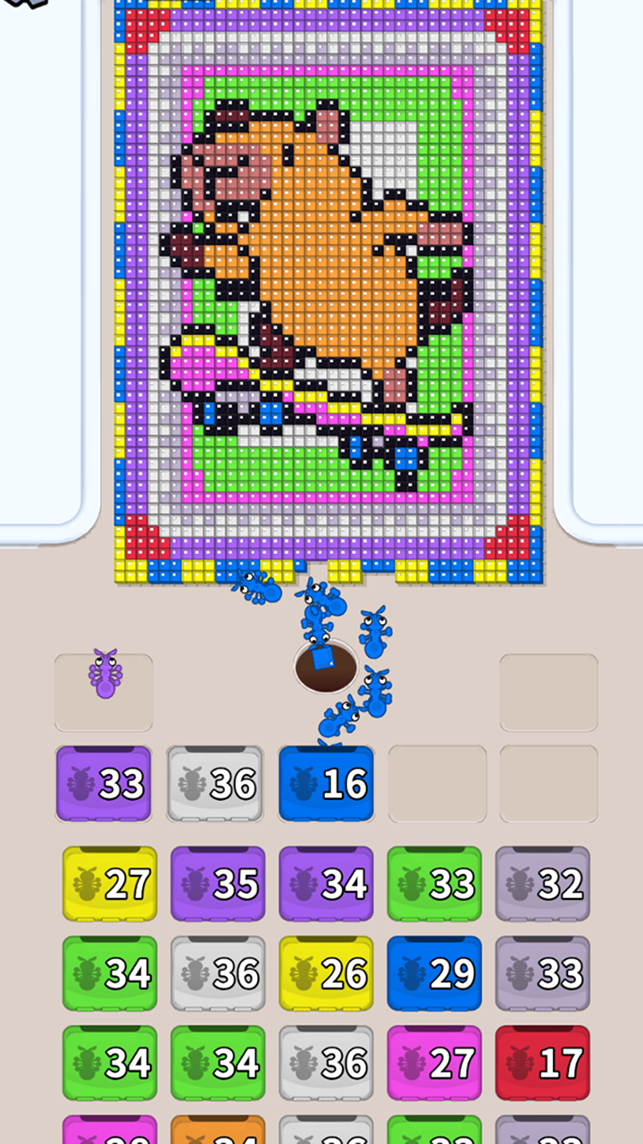 Ant Carry: Color Blocks screenshot 7