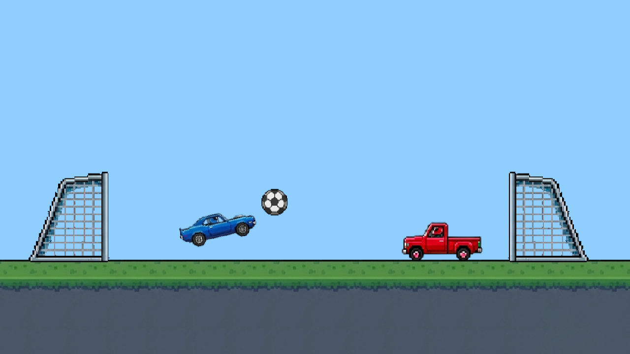 Автомобильный футбол для двоих — screenshot 1