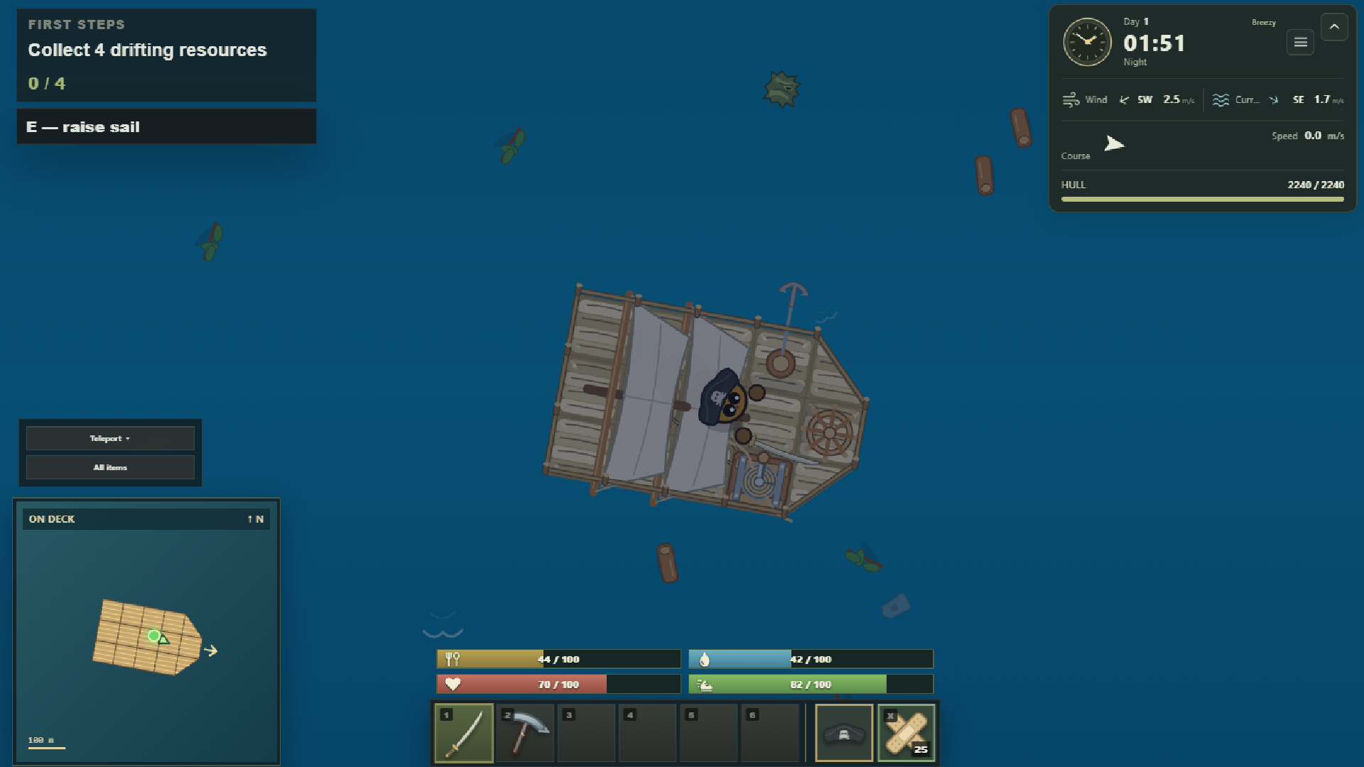 Raft Souls — screenshot 1