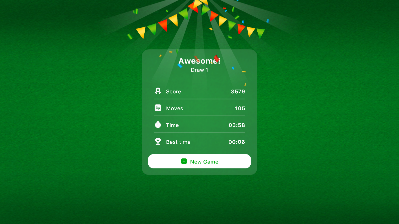Solitaire Classic Klondike screenshot