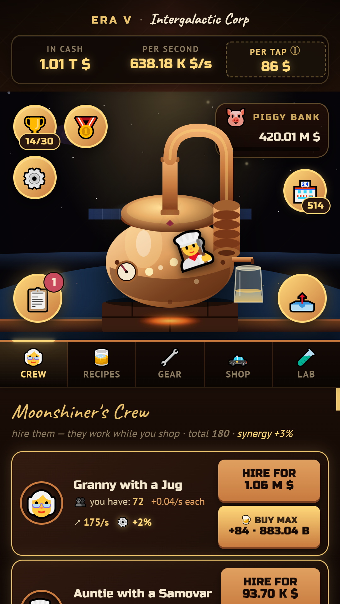 Moonshine Tycoon screenshot 4