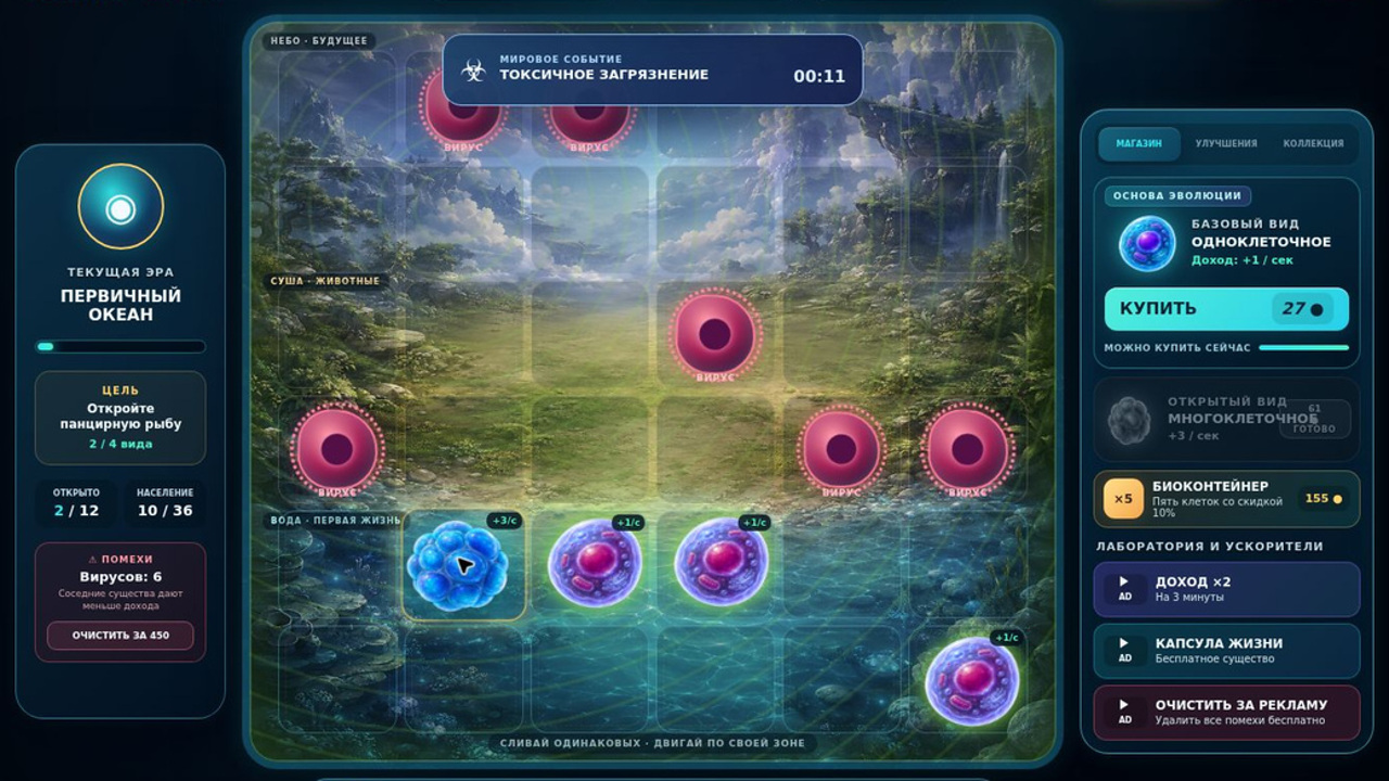Эволюция: Слияние жизни — screenshot 3