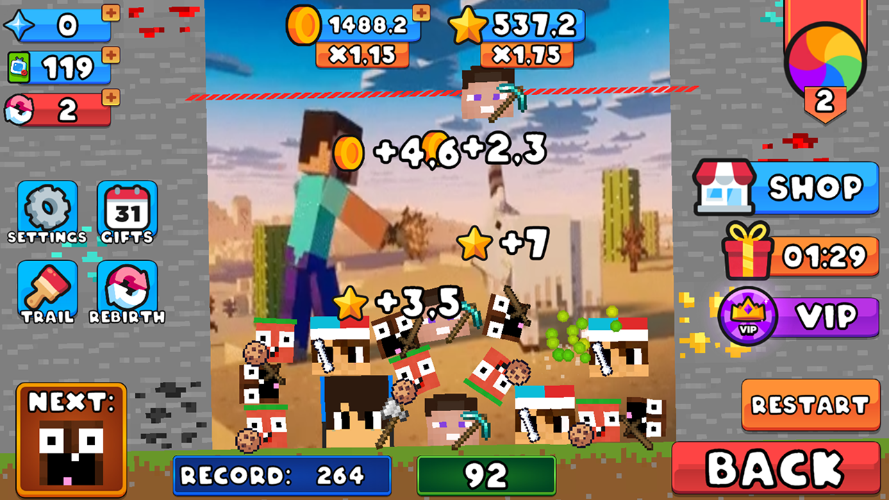 Obby 3D: Blogger Merge screenshot