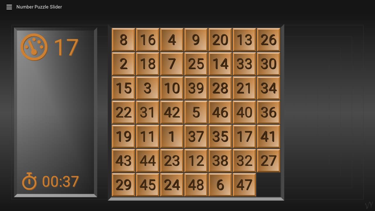 Number Puzzle Slider — screenshot 1