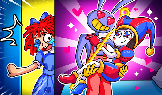 Digital Circus Connect Pomni and Jax  loading=