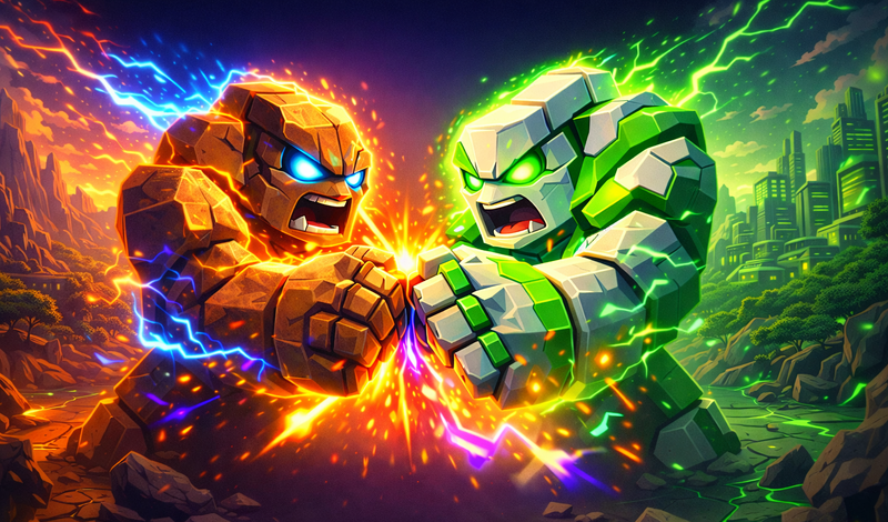 Golem Battles game cover
