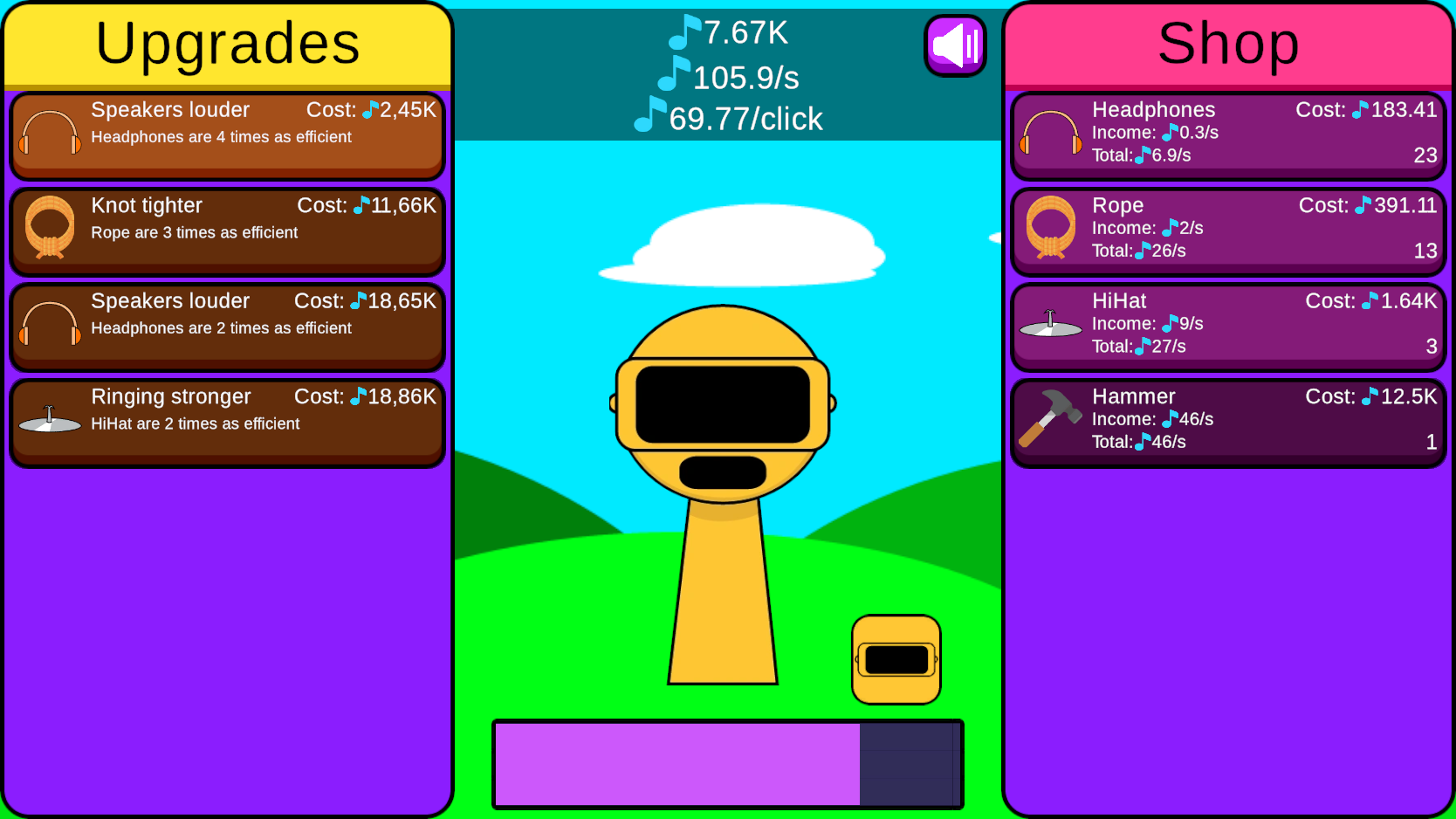 Sprunki Evolution! Catch the Beat! — screenshot 2