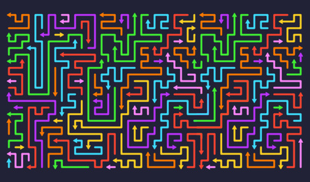 Color Arrows: Maze