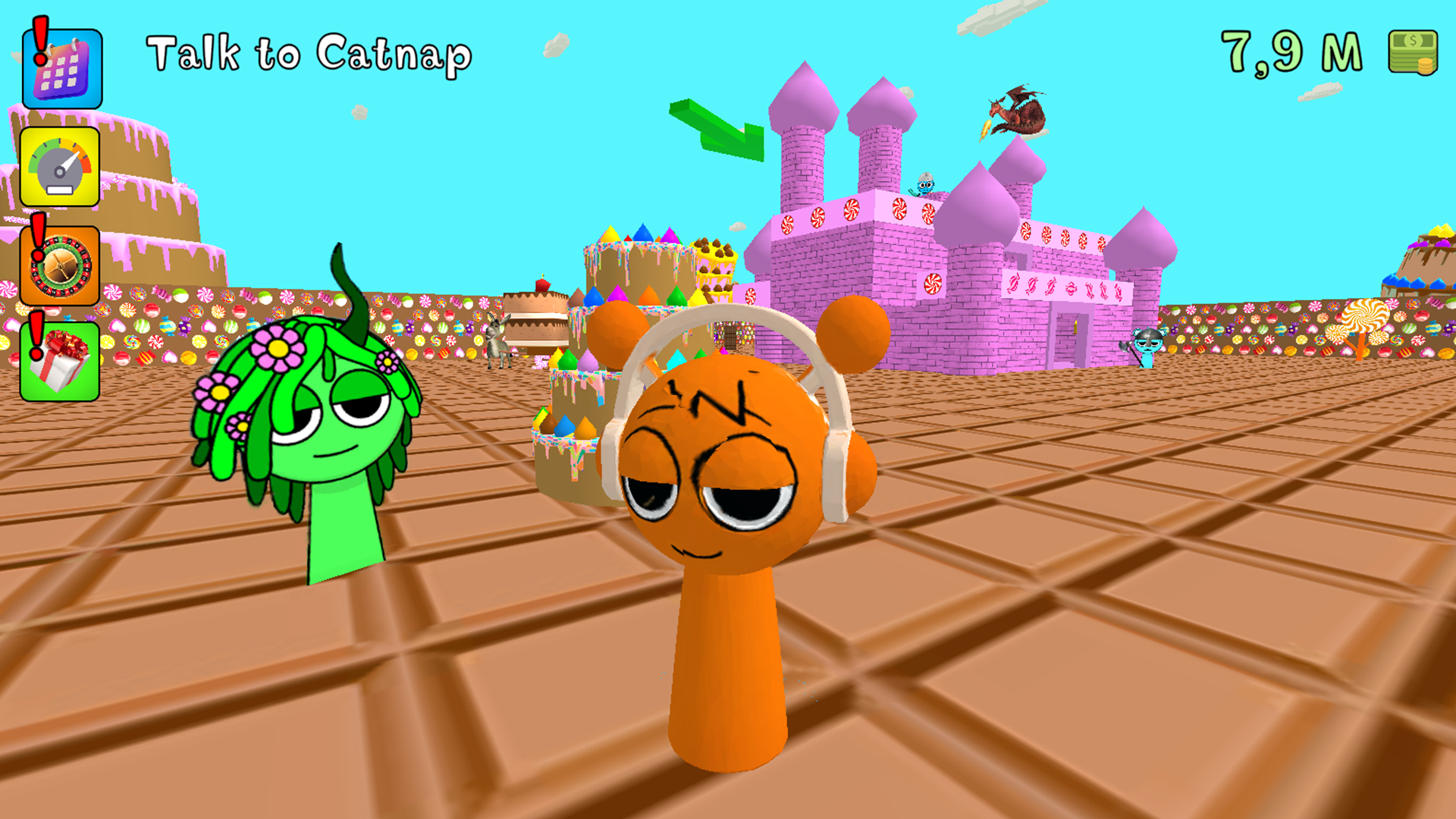 Sprunki 3D Playground Sandbox screenshot