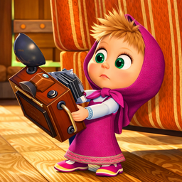 Собирай пазлы вместе с Машей!