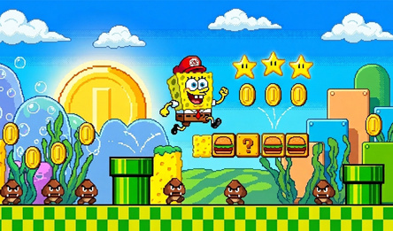 Sponge Bob: The World of Coins and Burgers