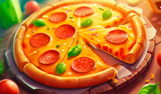 Cooking Food: Pizza, Cake & Ice Cream for Kids  loading=