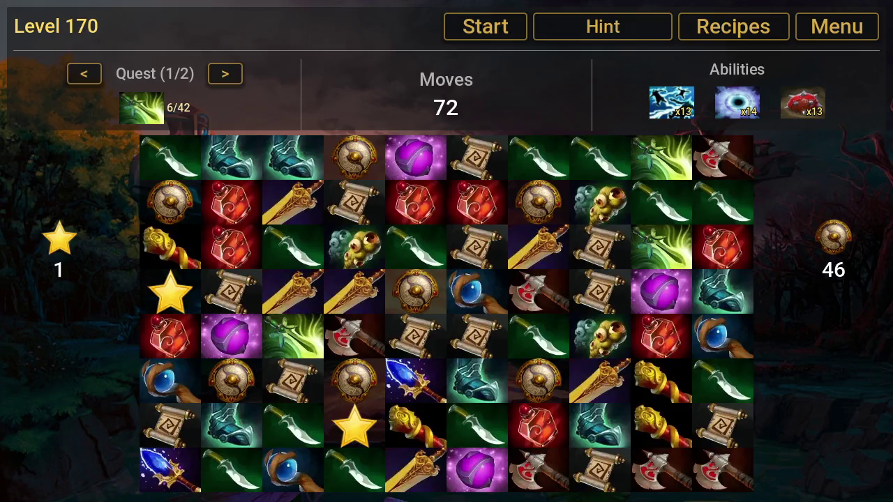 Dota Match 3 screenshot 6