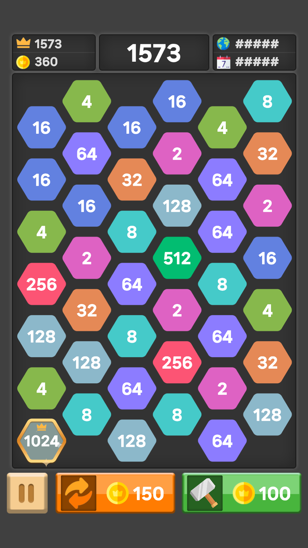 2248 Hexa Merge screenshot 7