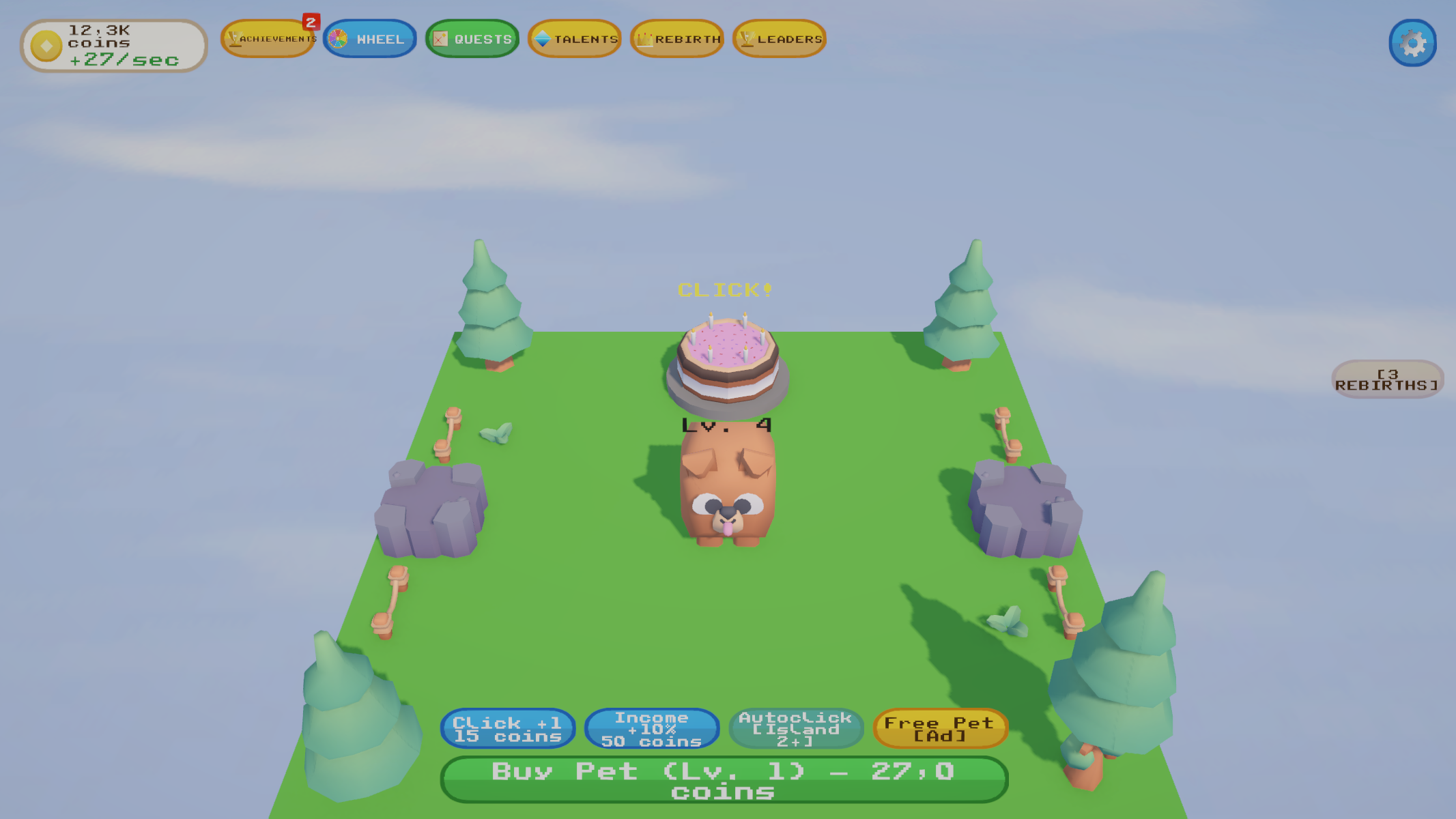 Pet Farm: Merge & Clicker — screenshot 1