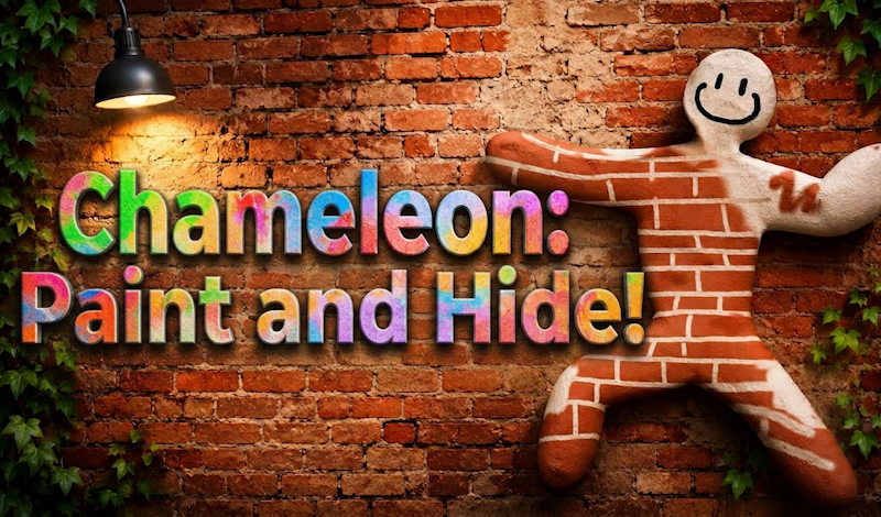 Chameleon: Paint and Hide! game cover