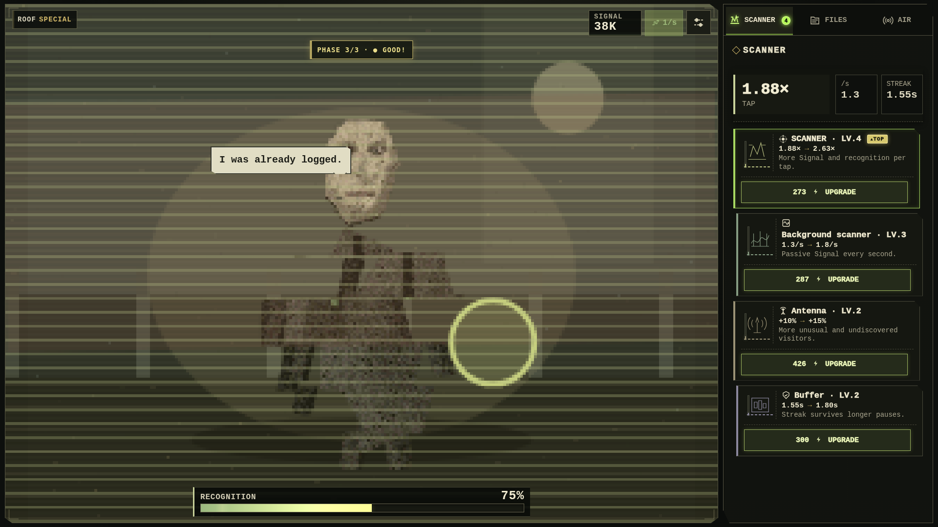 Fault Point: Strange Clicker | Nub Games