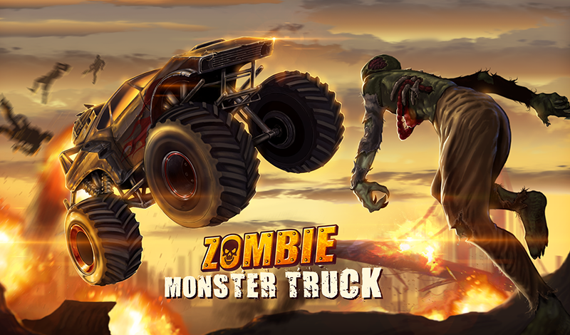 Zombie Monster Truck game cover