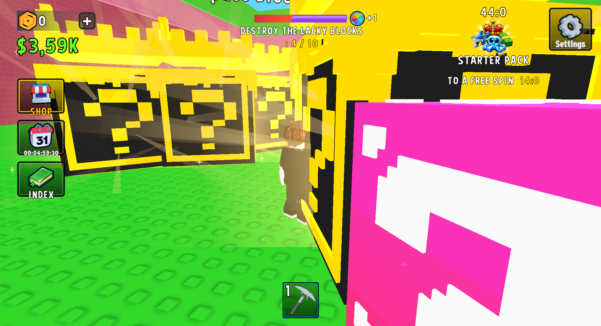 Obby: Destroy Lucky Blocks and Get Brainrots — screenshot 2