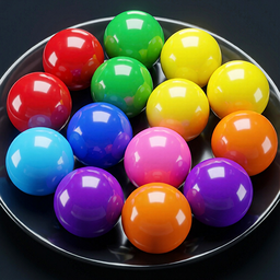 Shooting balls: Connect in a plate 3D