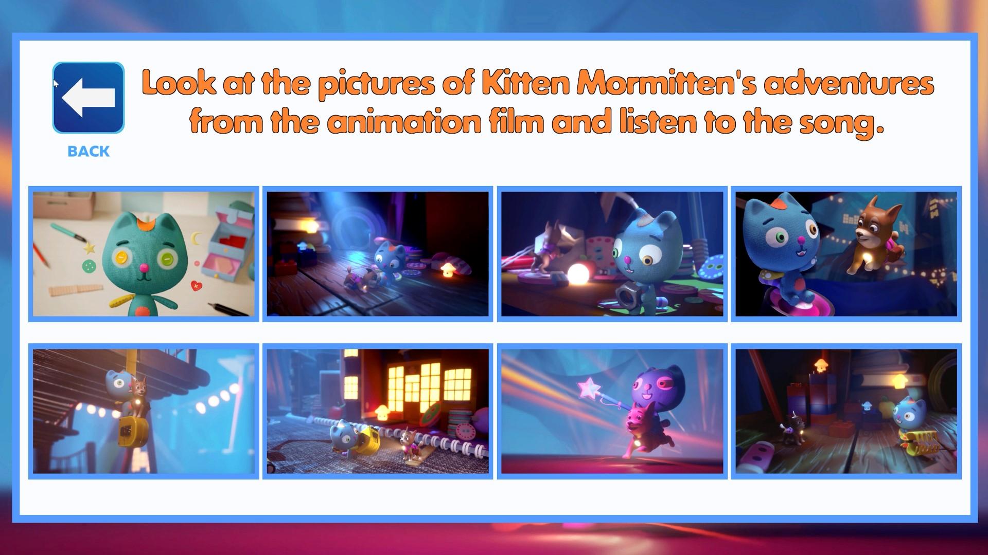 Kitten Mormitten Coloring Book screenshot