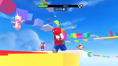 Mega Parkour: Obby Escape Run — скриншот 2