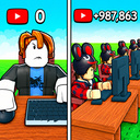 Be a Brainrot Blogger! Obby Magnate Tycoon 3D +1