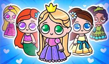 Princess magic merge. 2048