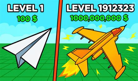 Obby: Fly the Farthest in an Airplane