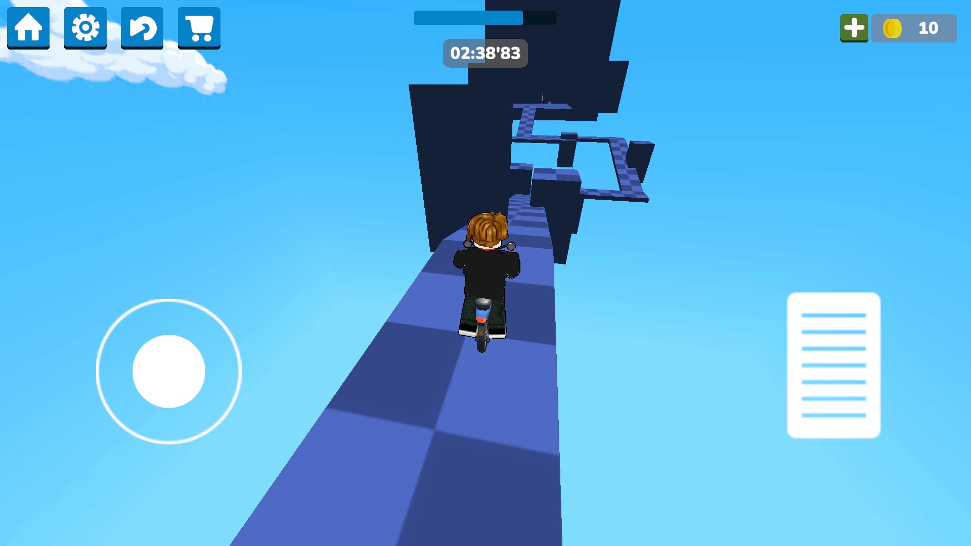 Obby, but you're on a motorcycle — screenshot 5