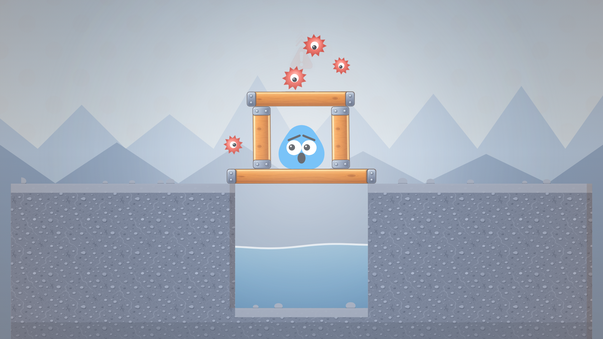 Blue Ball: Rescue Plan screenshot