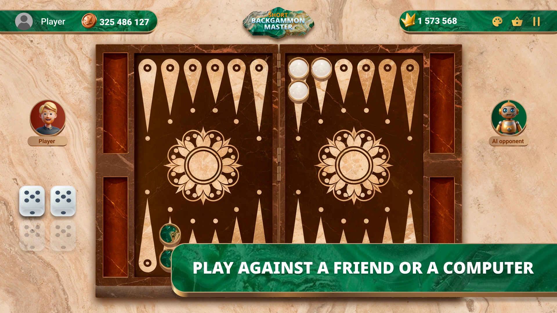 Backgammon Master screenshot